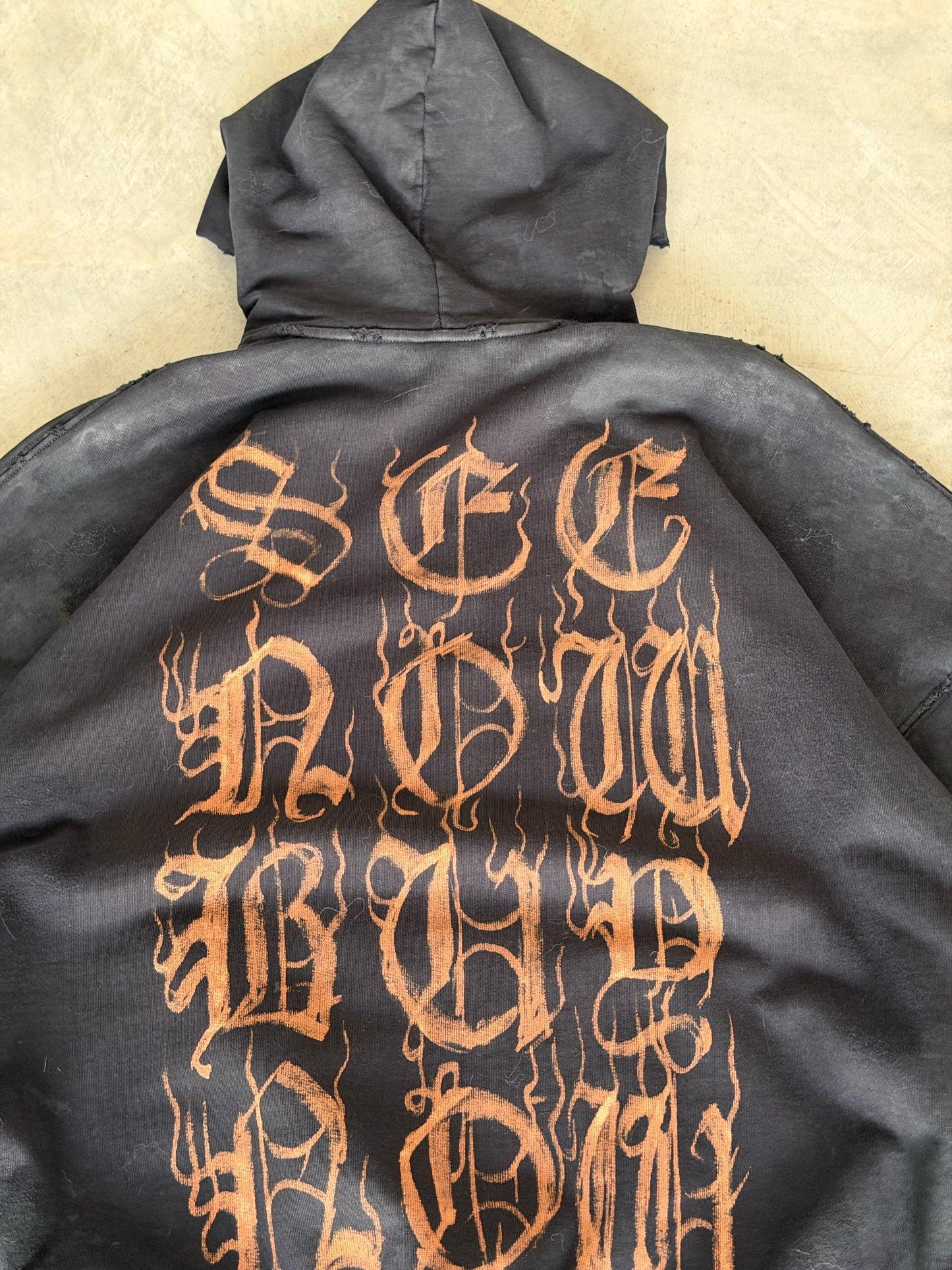 Balenciaga Heavy metal hoodie