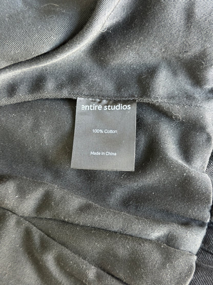 Entire studios denim moto jacket
