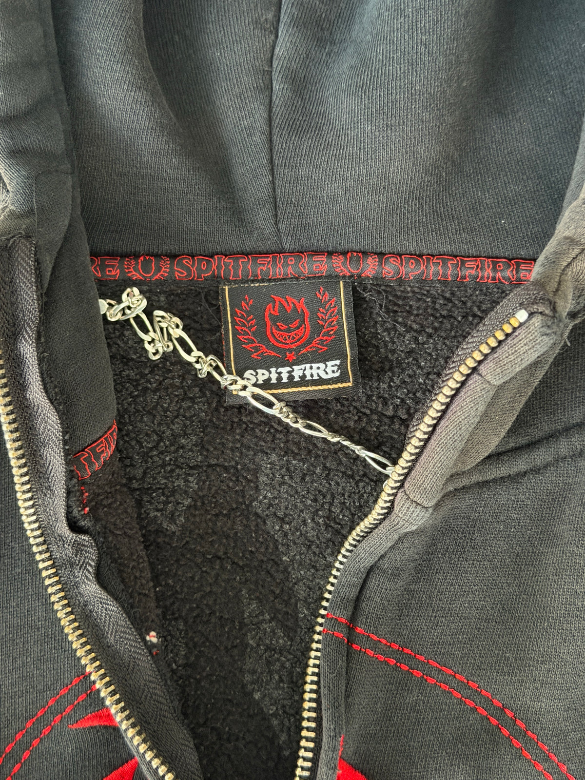 thrashed hoodie