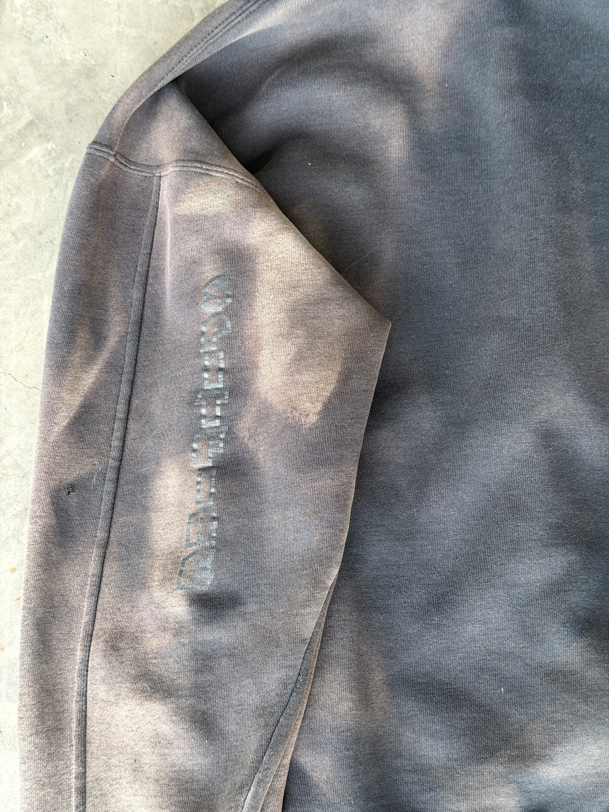 thrashed hoodie