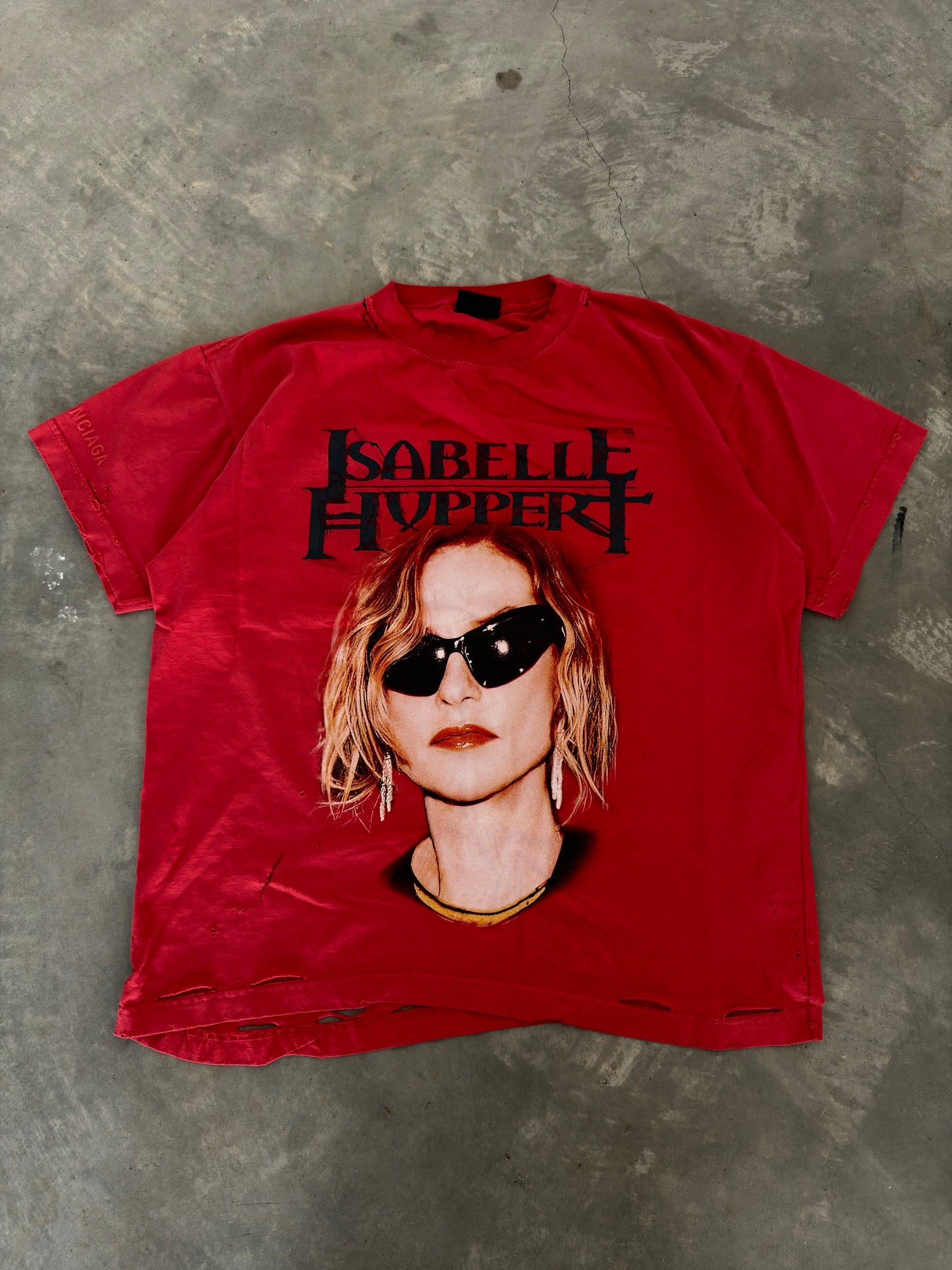 Balenciaga FW24 Isabelle Huppert ambassador tee