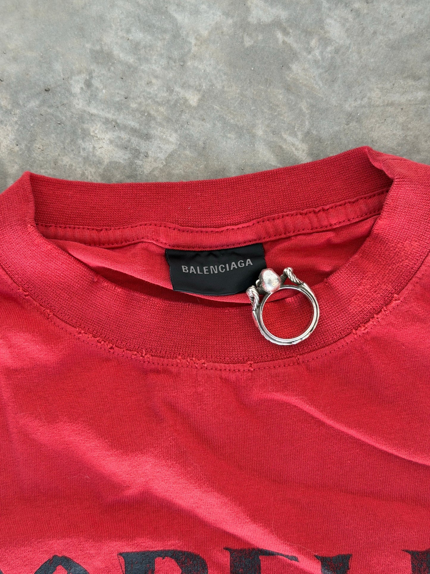 Balenciaga FW24 Isabelle Huppert ambassador tee