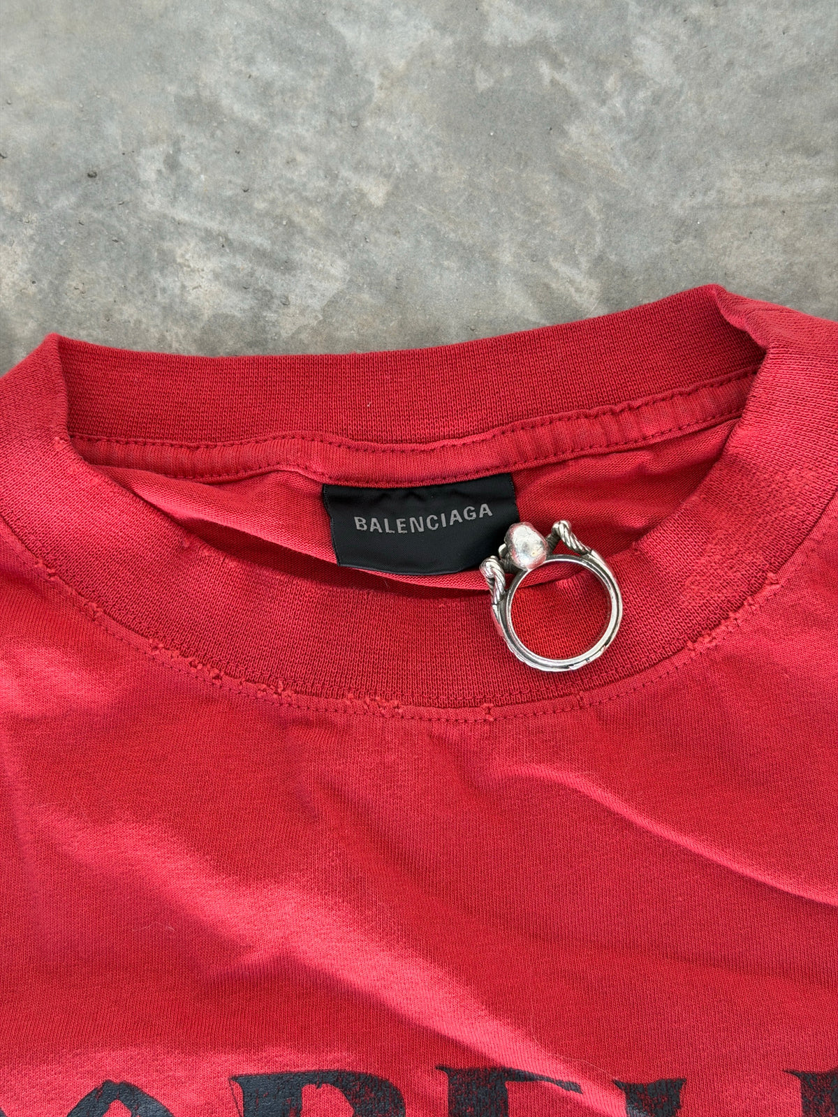 Balenciaga FW24 Isabelle Huppert ambassador tee