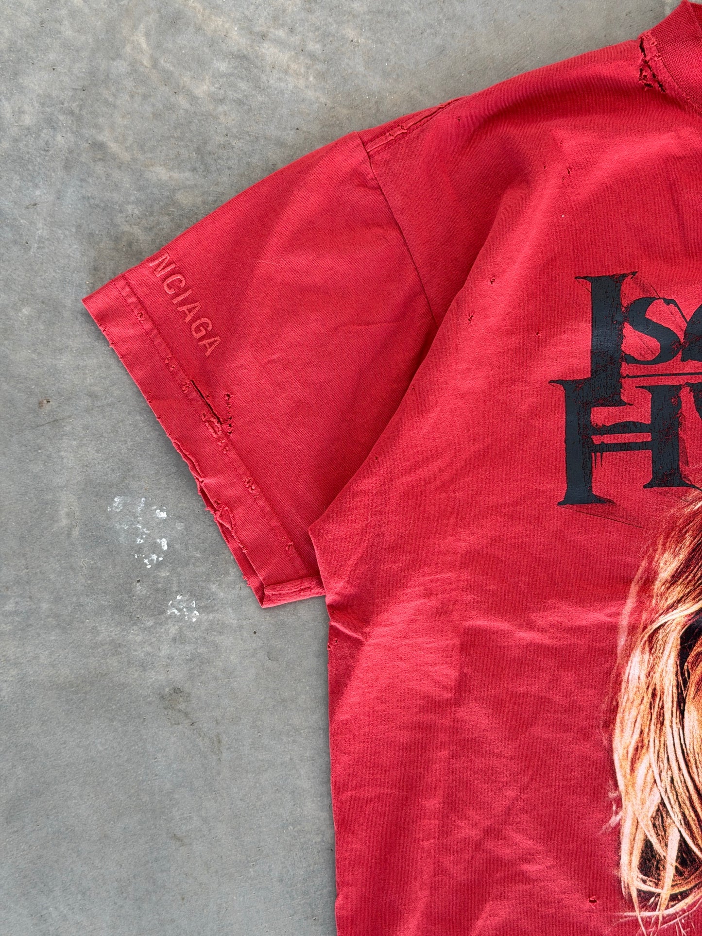 Balenciaga FW24 Isabelle Huppert ambassador tee