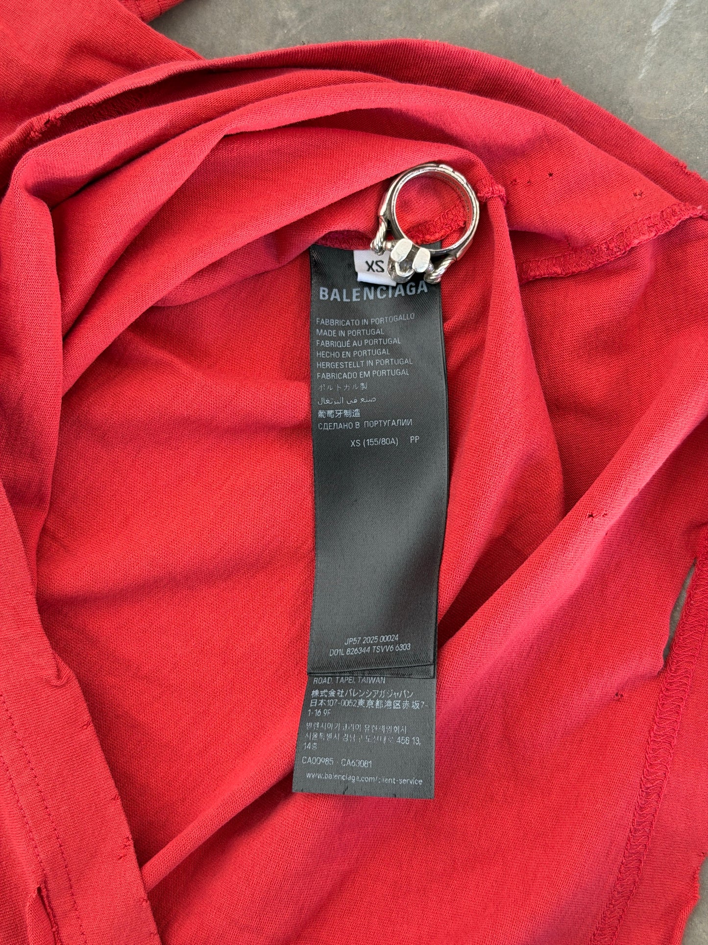 Balenciaga FW24 Isabelle Huppert ambassador tee