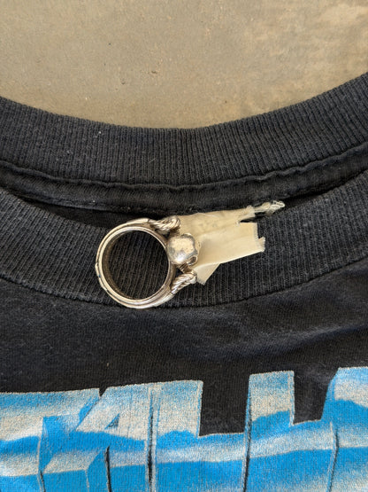 vintage metallica "no where else to roam" tee
