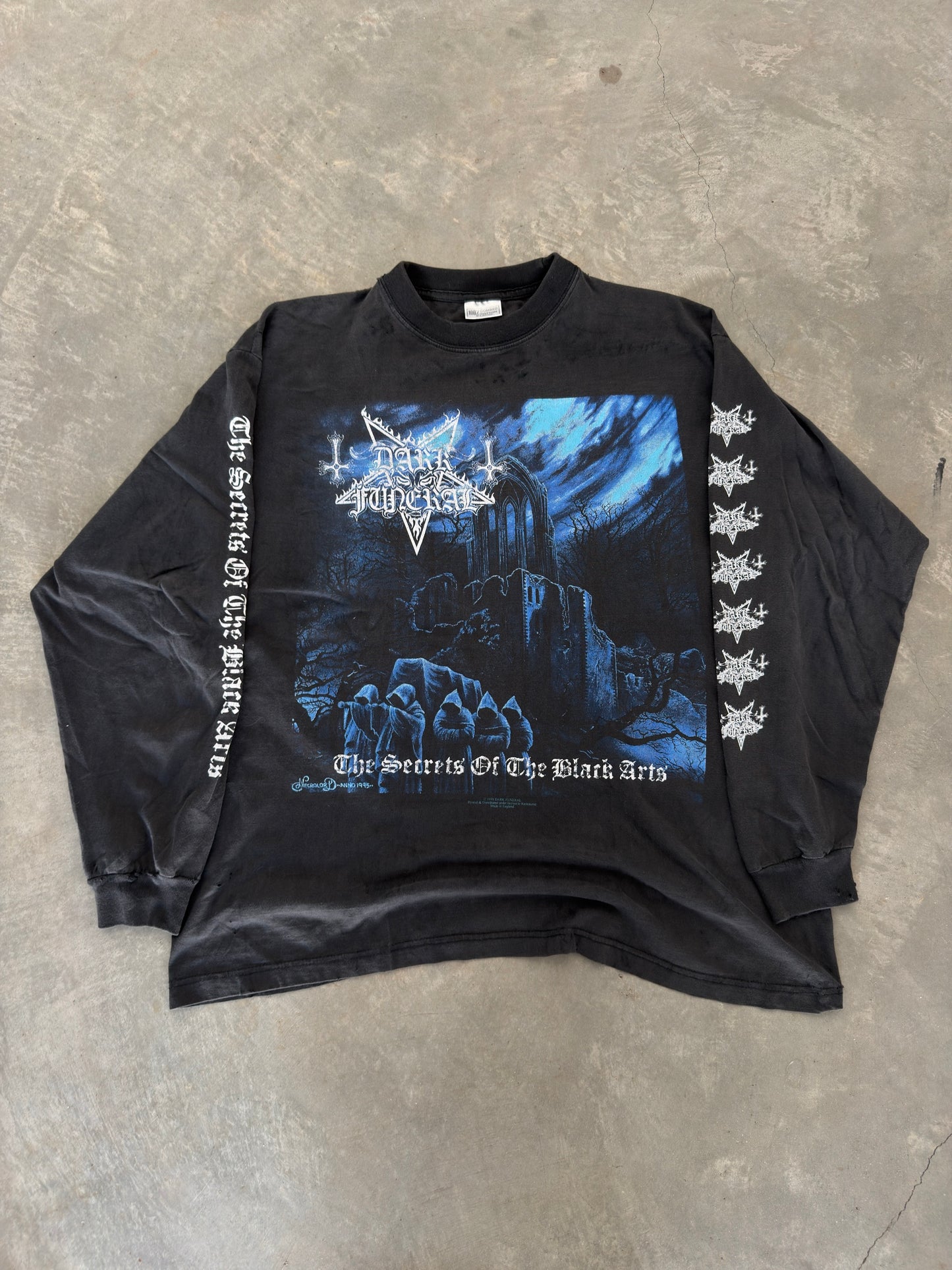 vintage dead funeral L/S shirt
