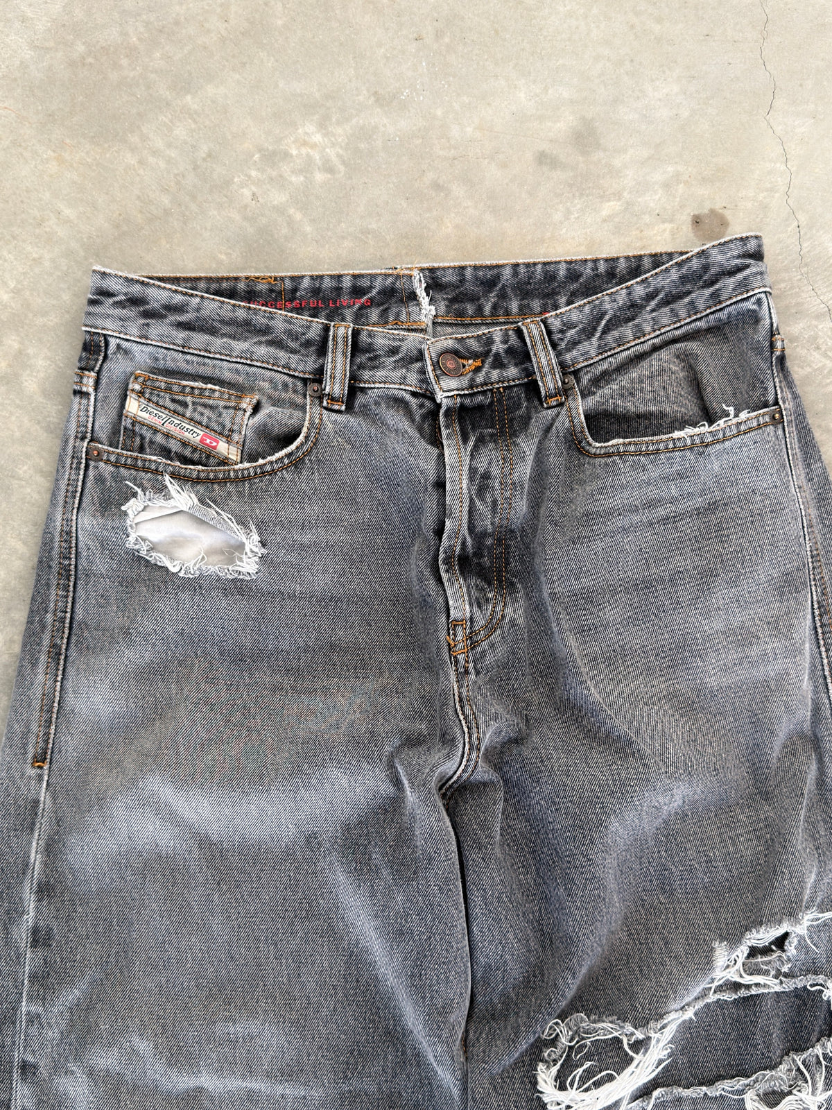 diesel industry D rise denim