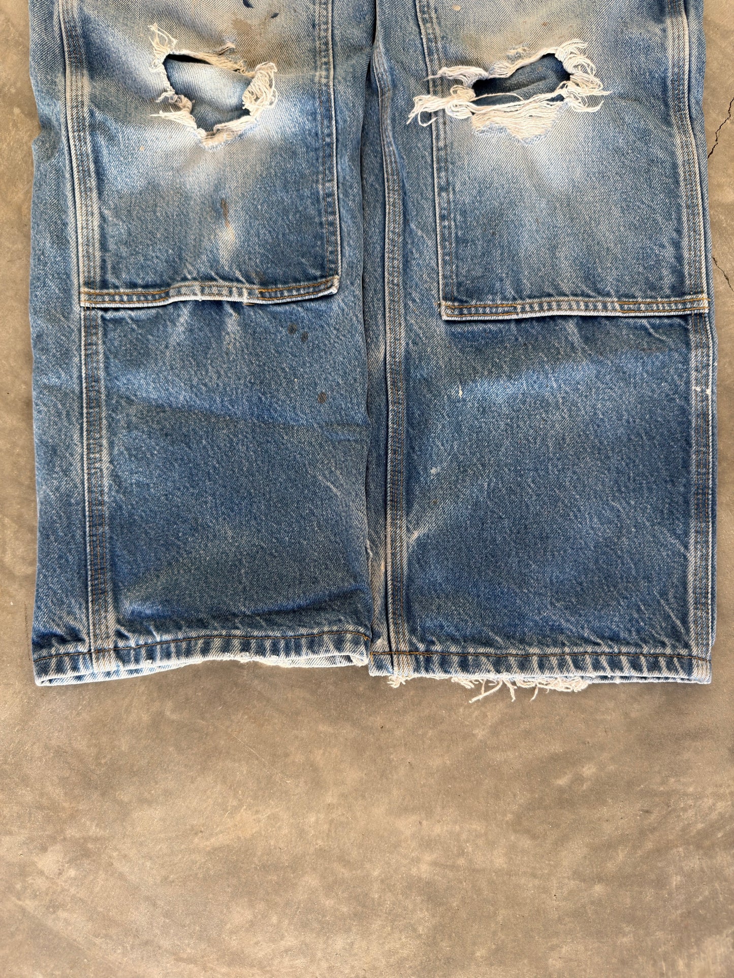 vintage carhartt dungaree denim