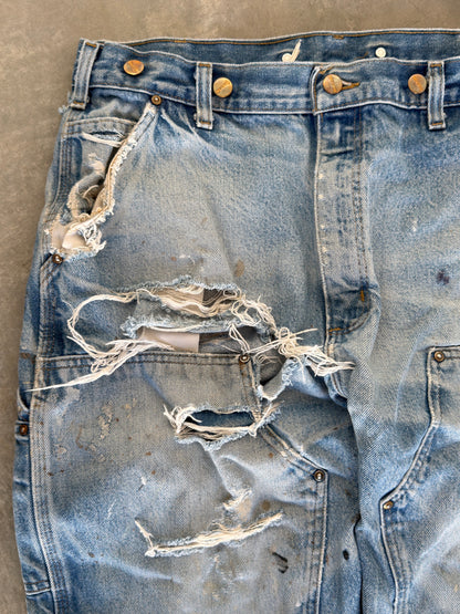 vintage carhartt dungaree denim