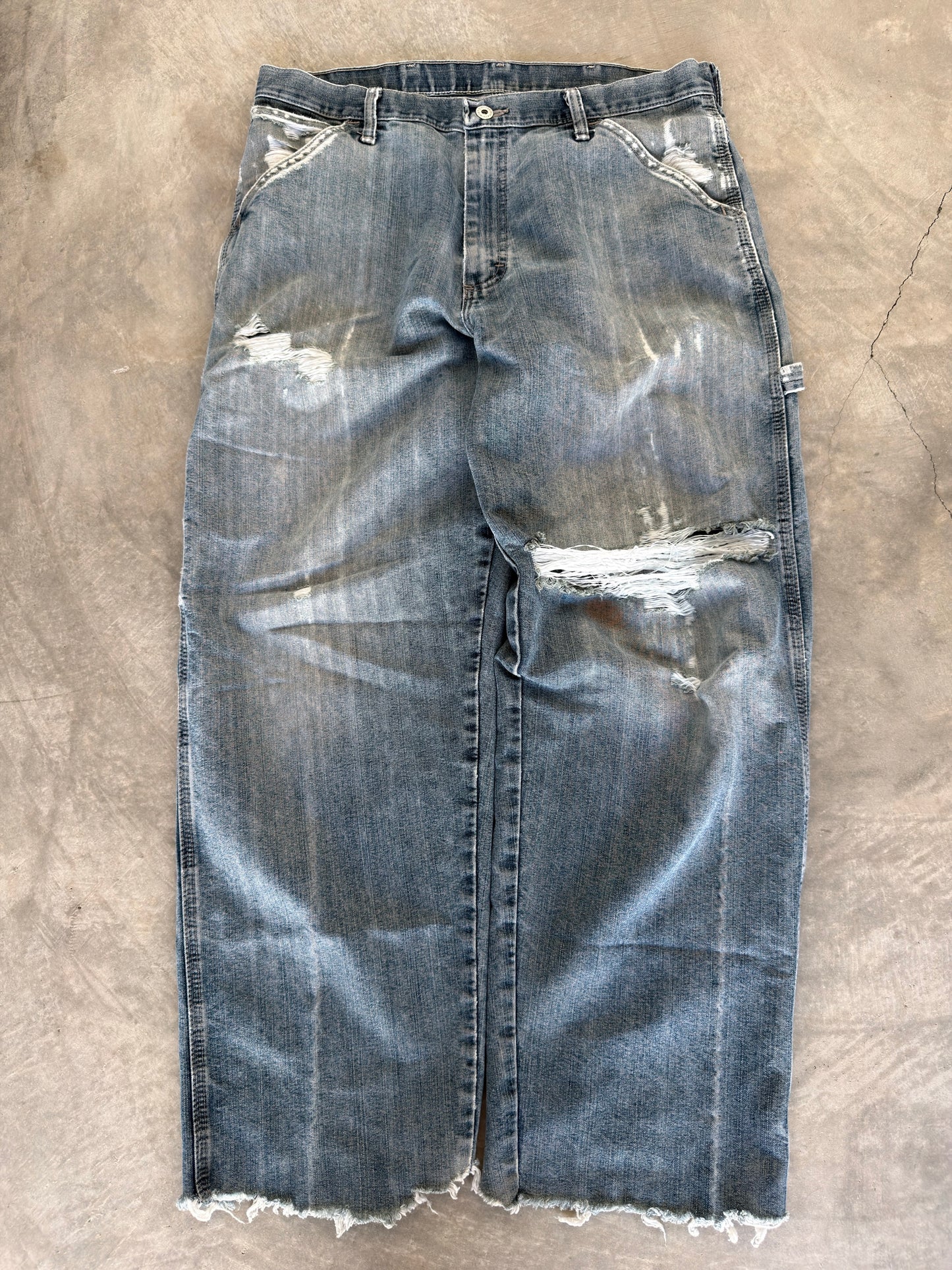 vintage hickory stripe wranglers