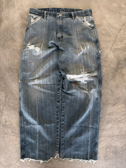 vintage hickory stripe wranglers