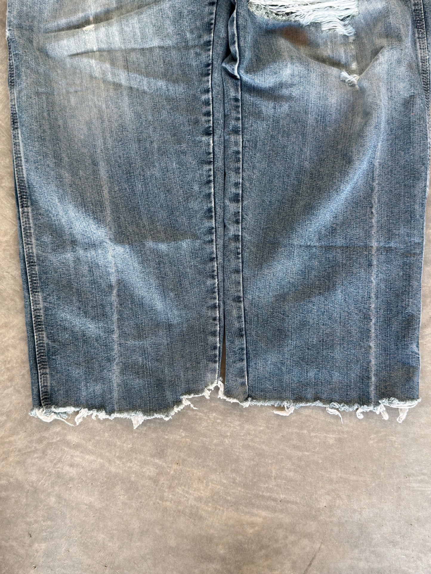 vintage hickory stripe wranglers