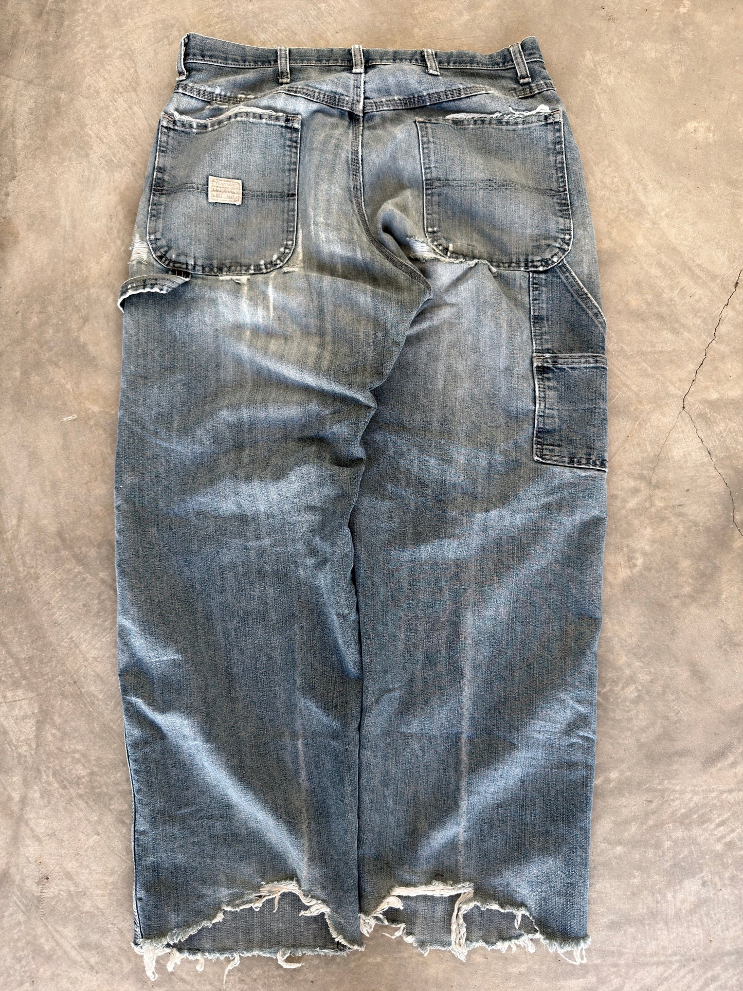 vintage hickory stripe wranglers