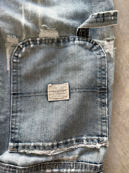 vintage hickory stripe wranglers