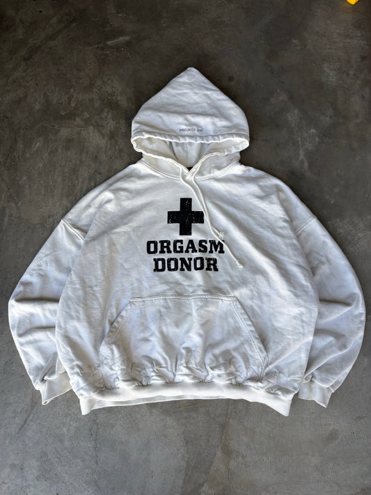 Project GR "orgasm donor" hoodie