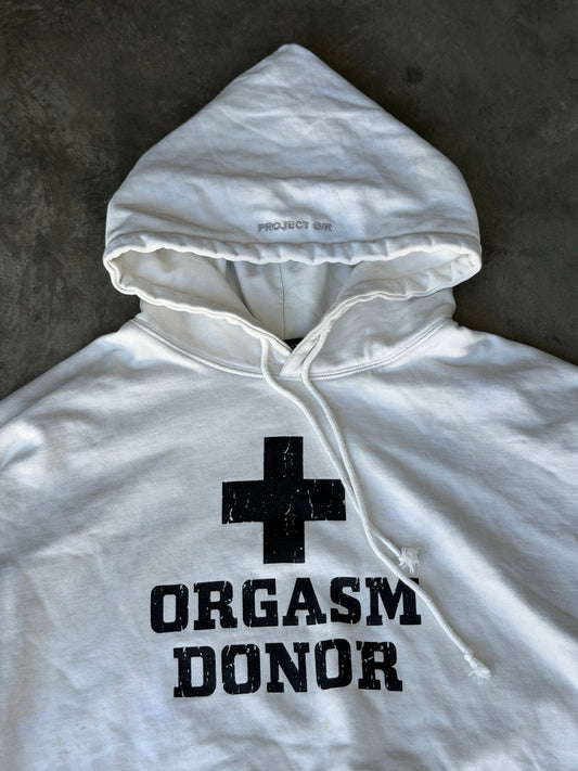 Project GR "orgasm donor" hoodie