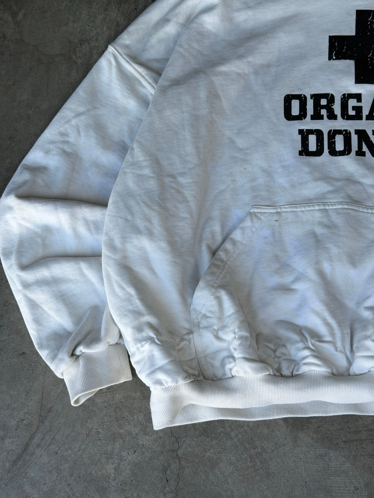 Project GR "orgasm donor" hoodie