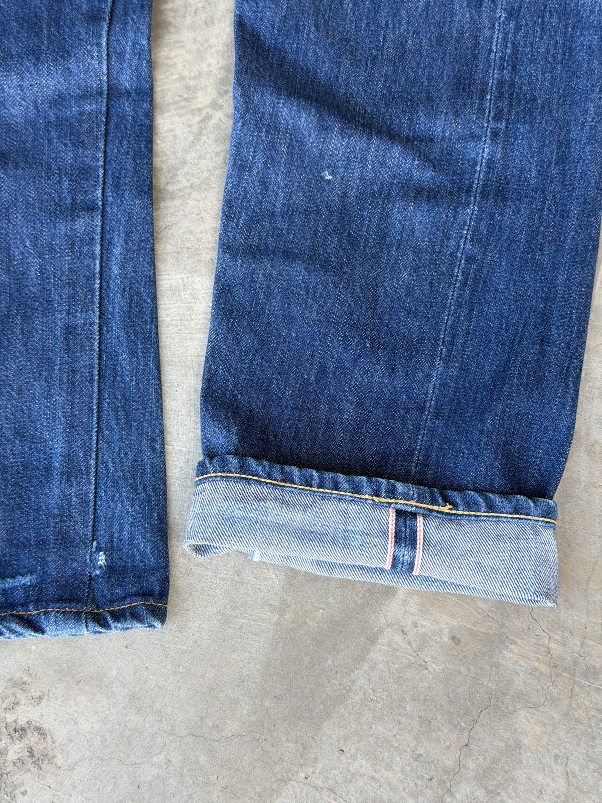 Levis LVC selvedge 501xx denim