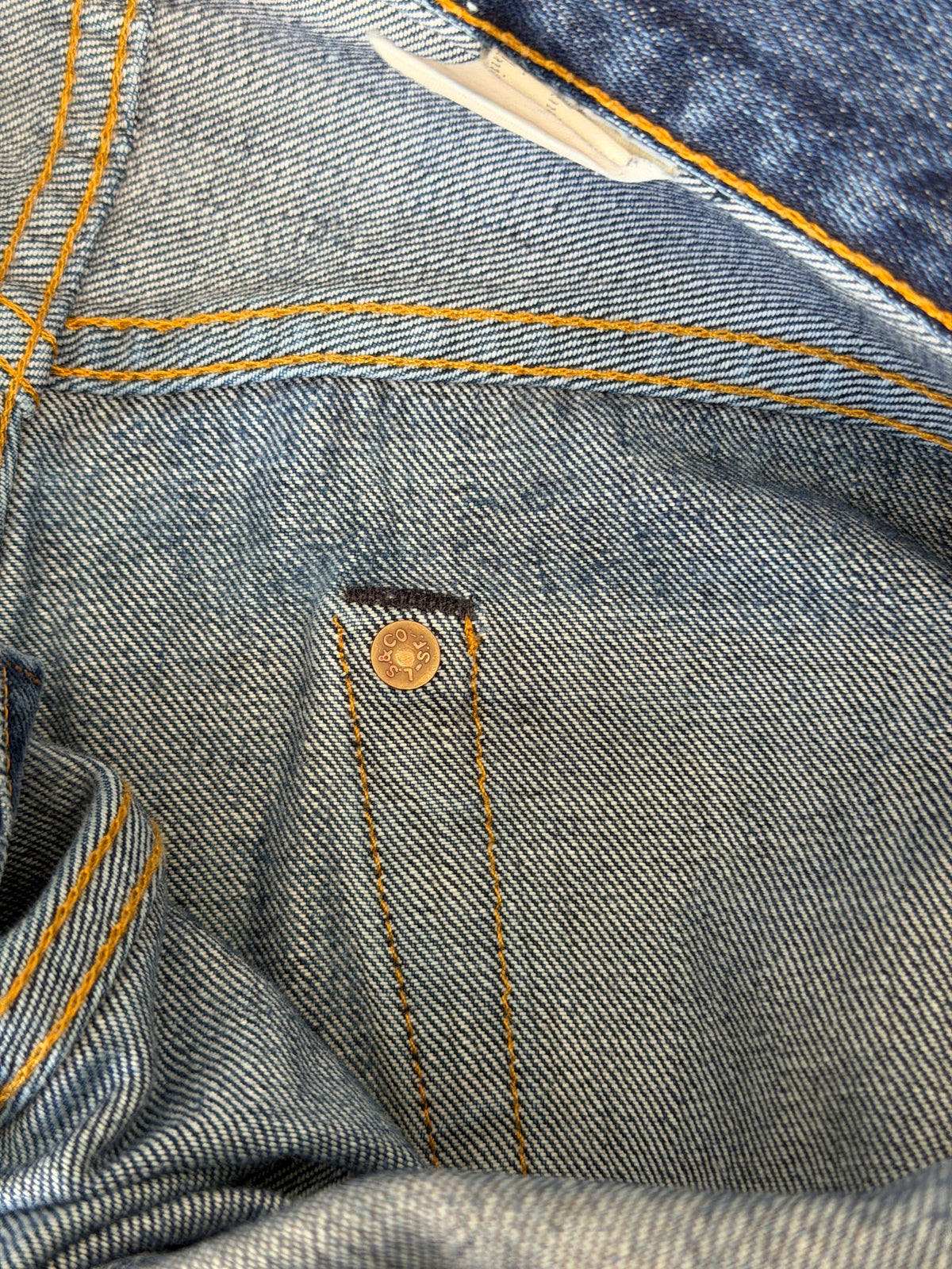 Levis LVC selvedge 501xx denim