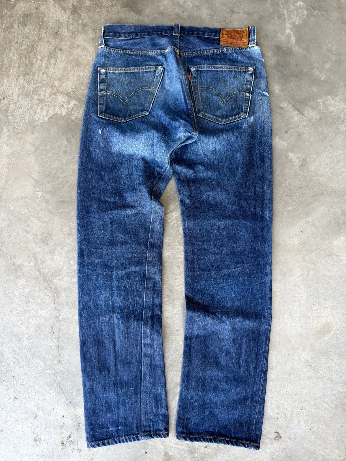 Levis LVC selvedge 501xx denim