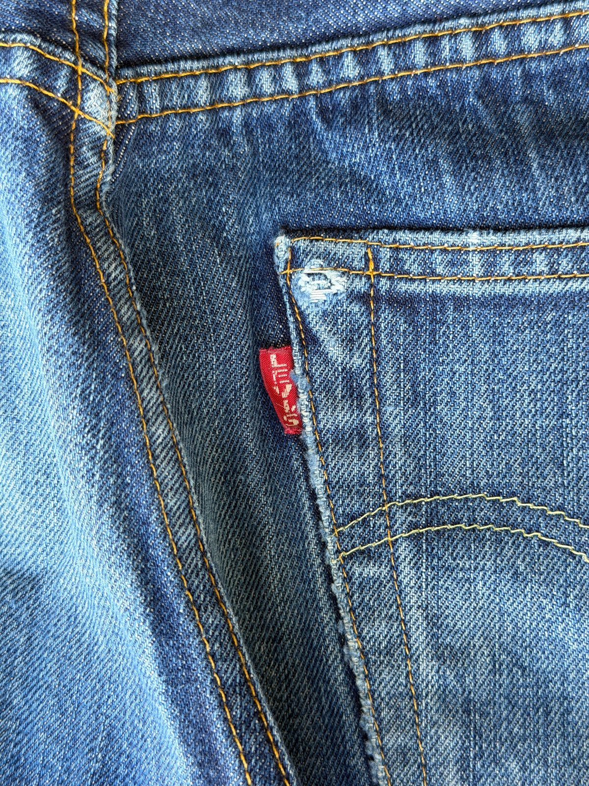Levis LVC selvedge 501xx denim
