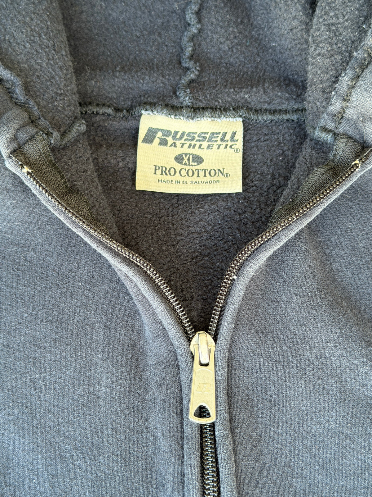 Vintage Russel zip up hoodie