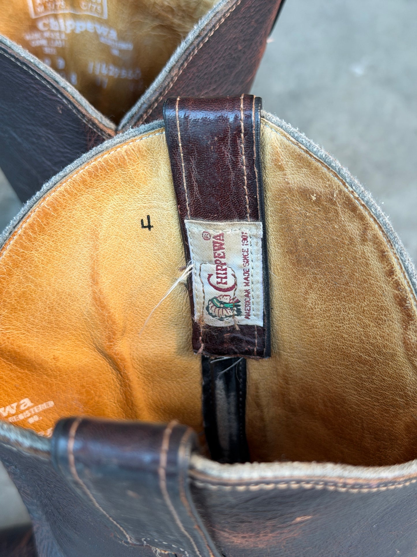 vintage chippewa boots