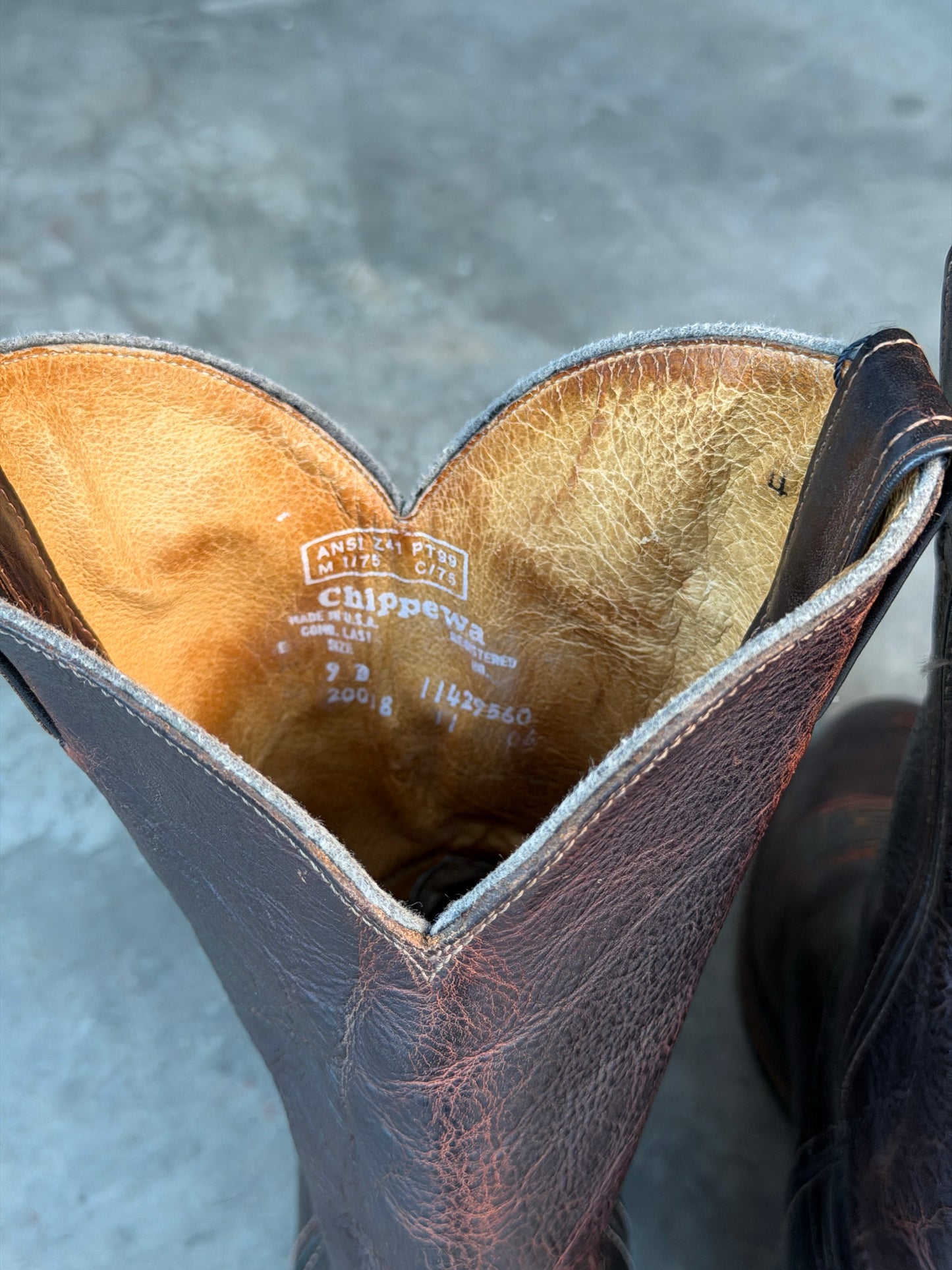 vintage chippewa boots