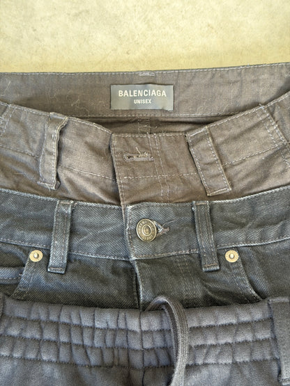 Balenciaga triple waisted pant