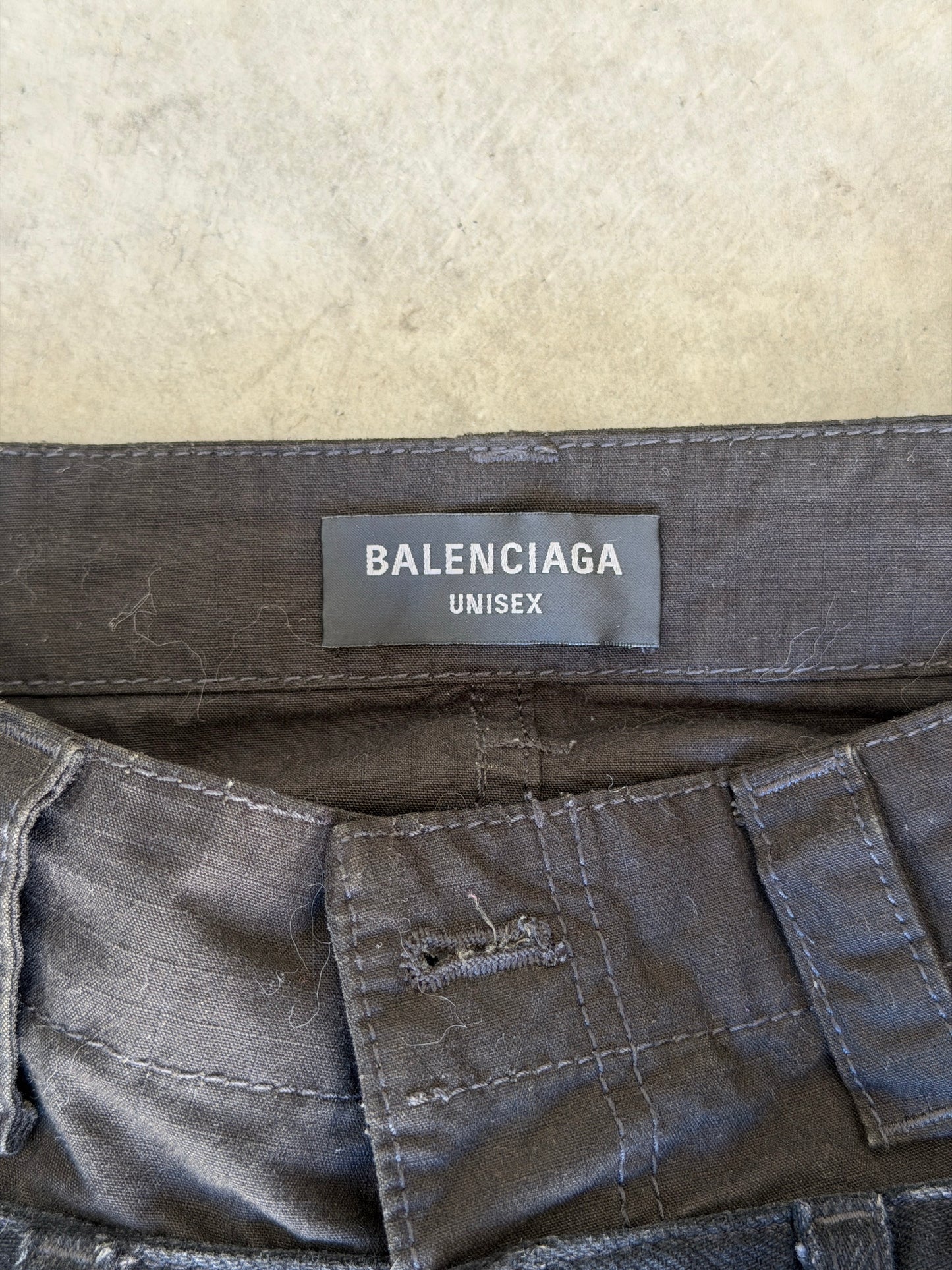 Balenciaga triple waisted pant