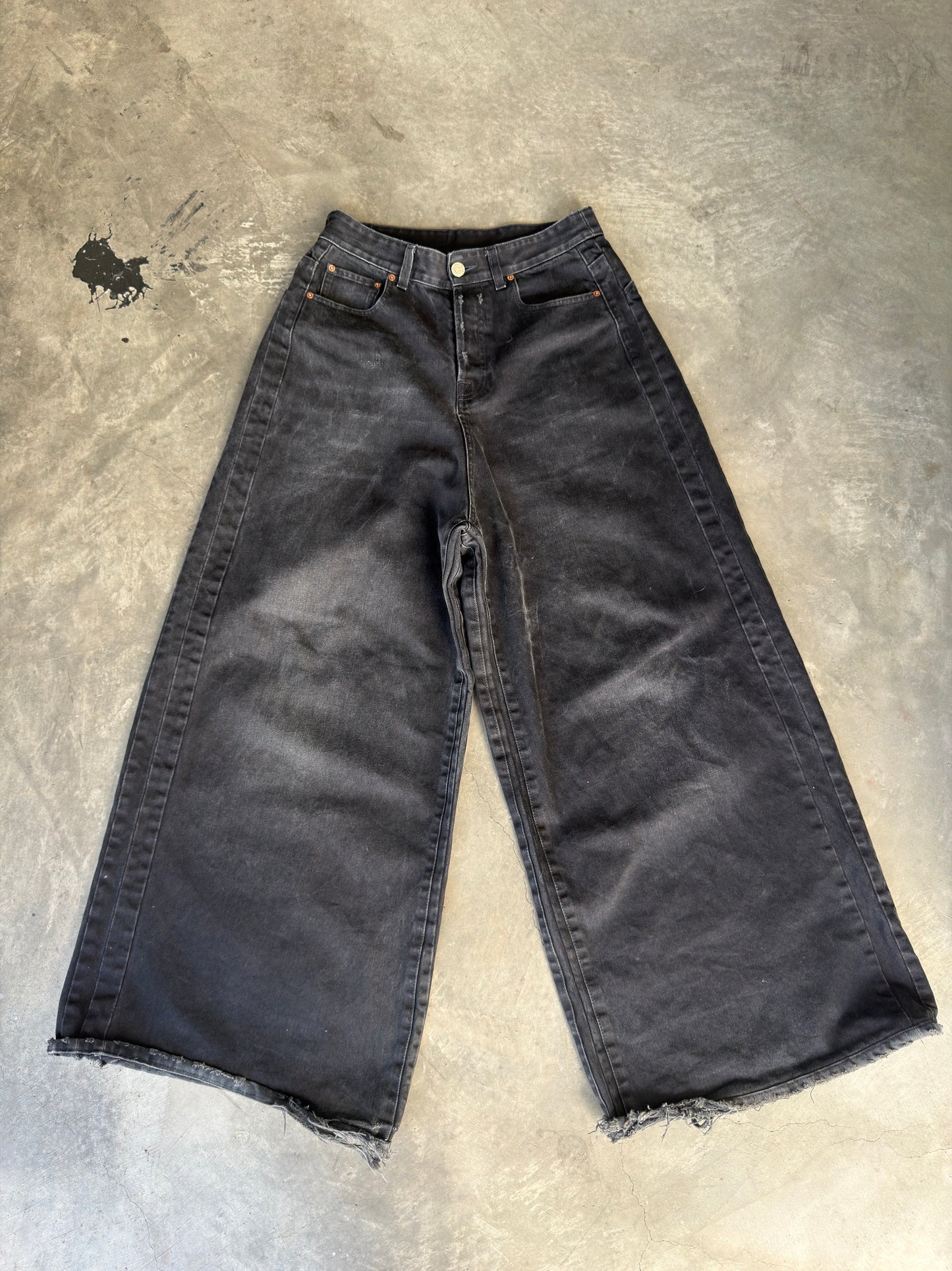 Vetements black denim