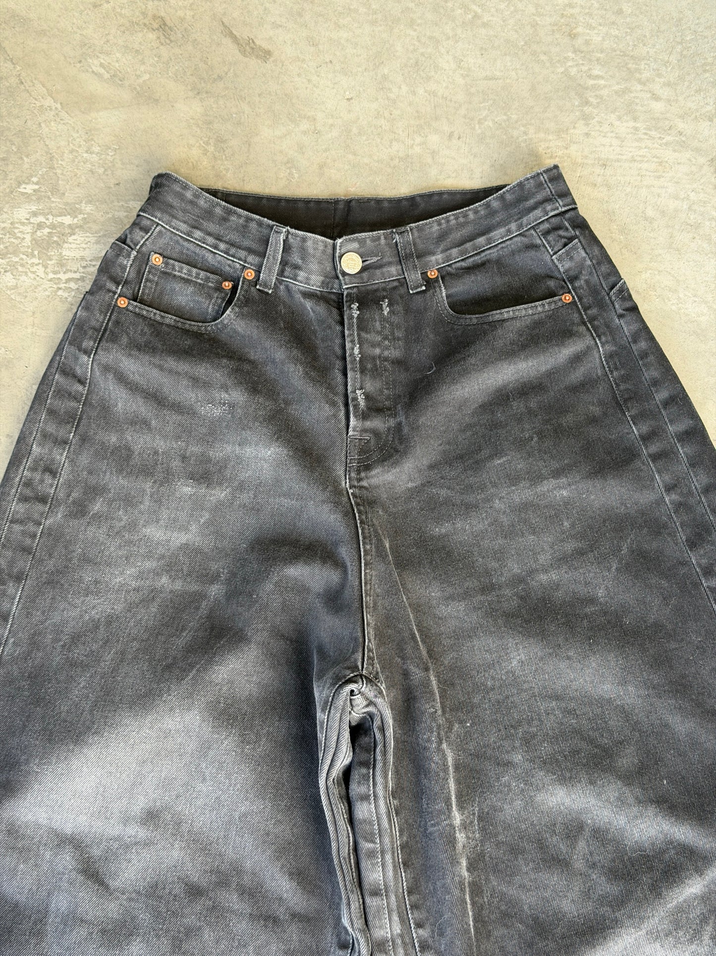 Vetements black denim