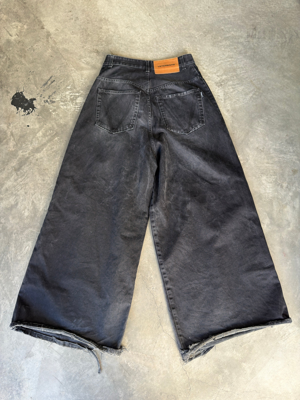 black denim