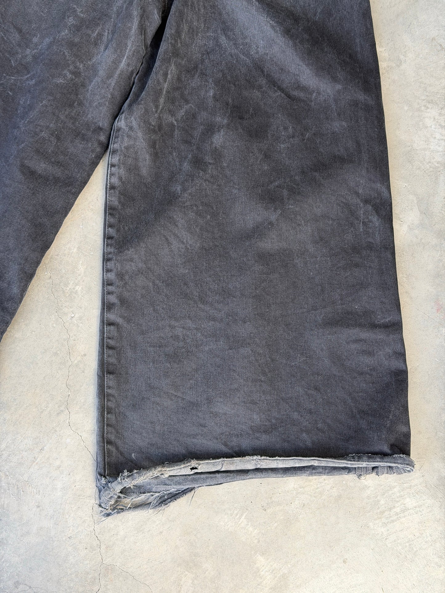Vetements black denim