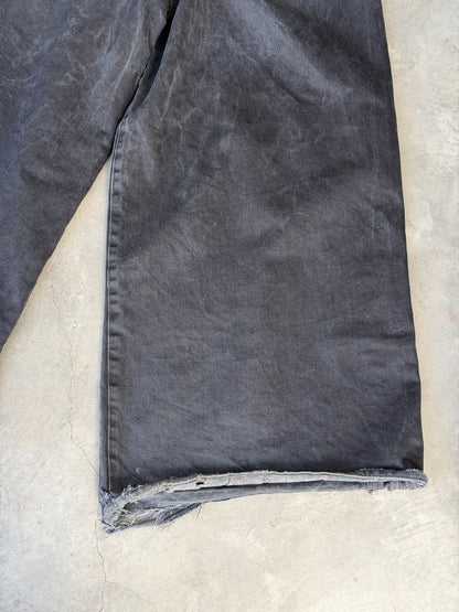 Vetements black denim
