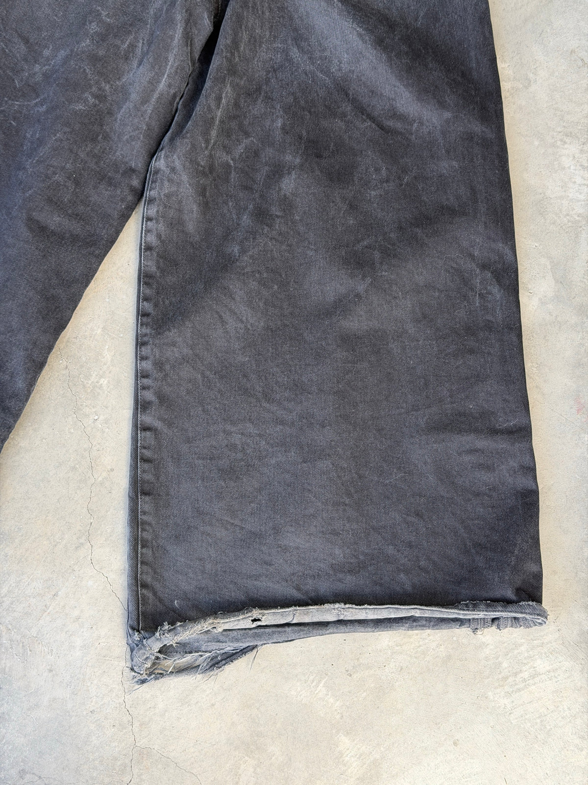 black denim