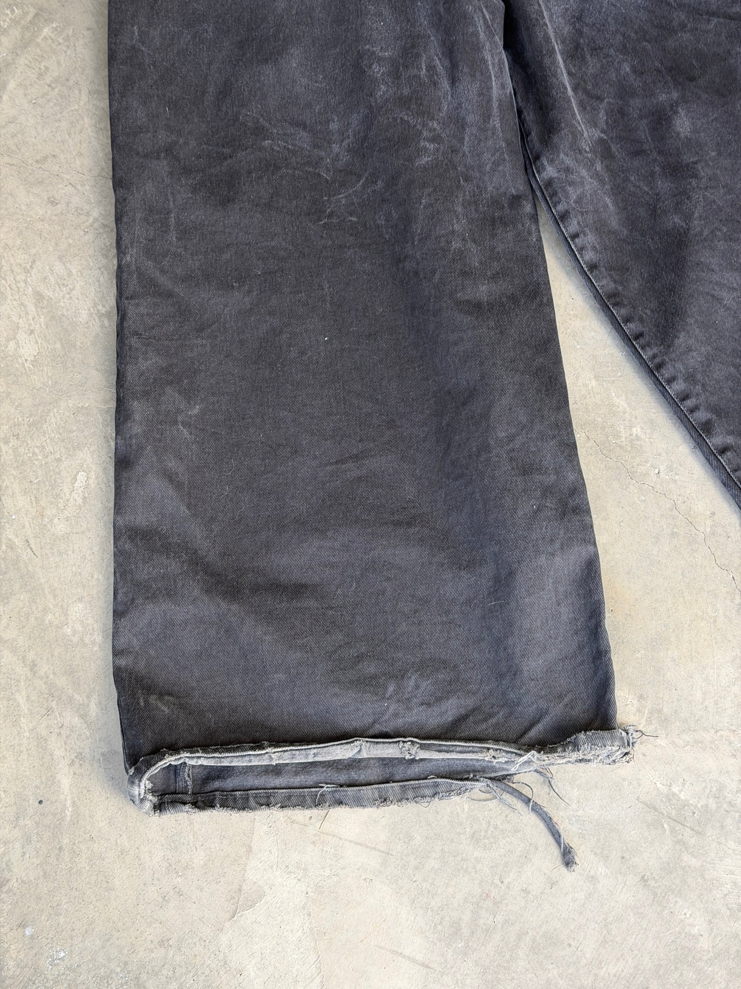 Vetements black denim