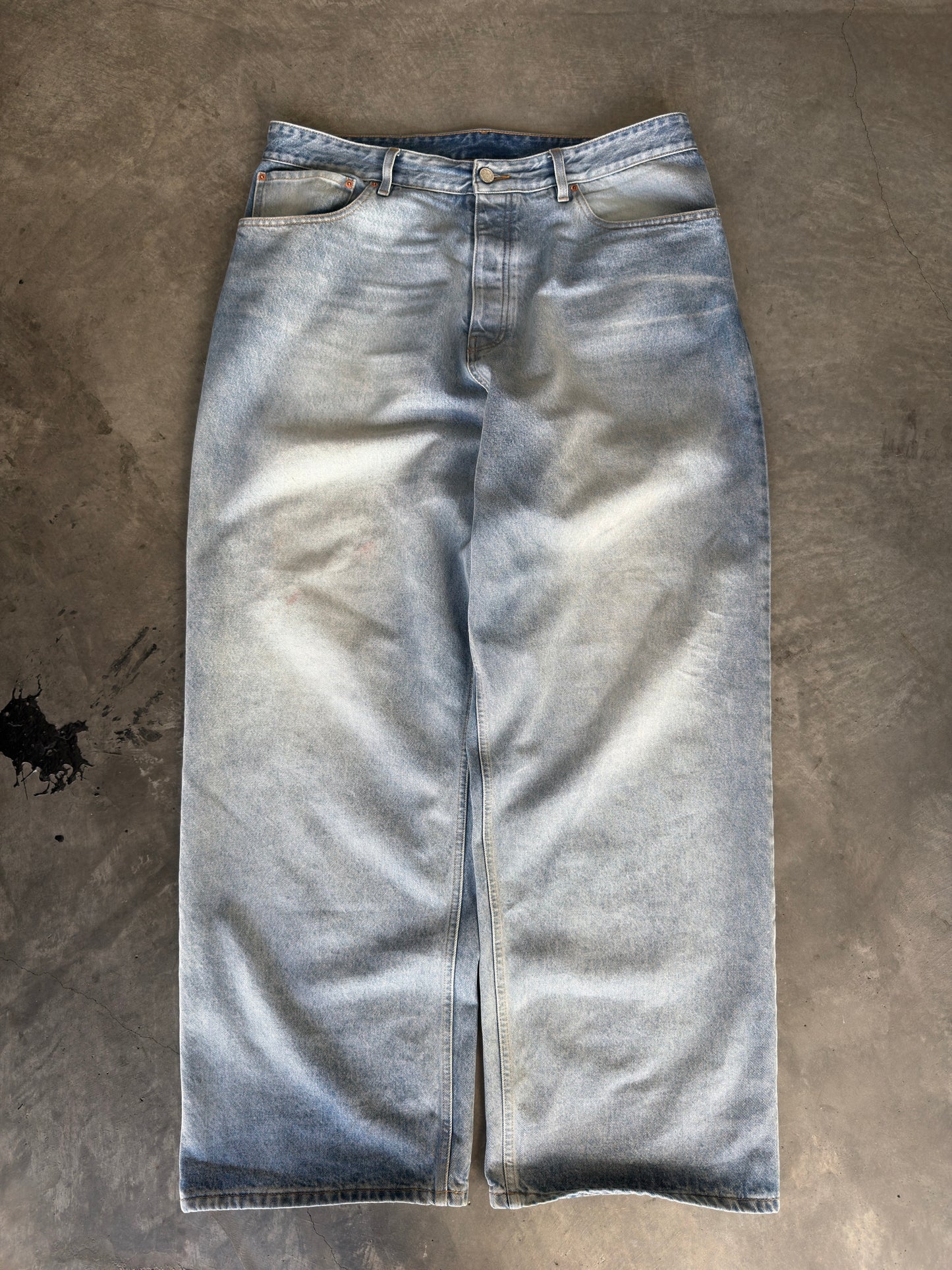 Vetements blue denim
