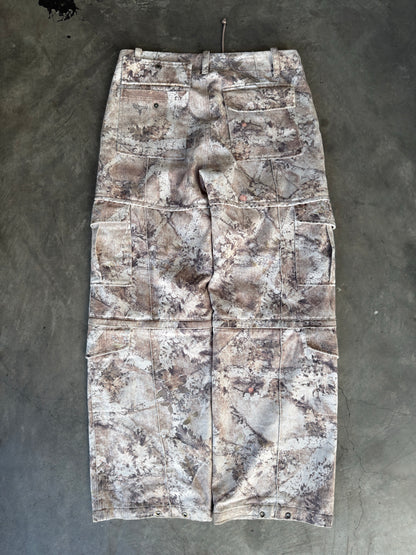 Siberia hills convertible camo cargos