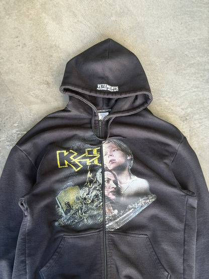 Vetements titanic zip up