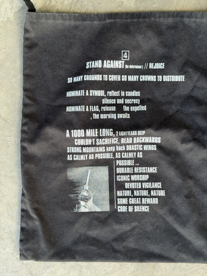 raf simons ss02 stray souls bag