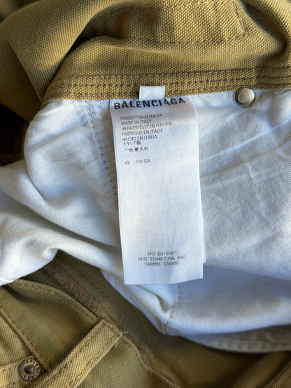 Balenciaga work pants carhartt logo