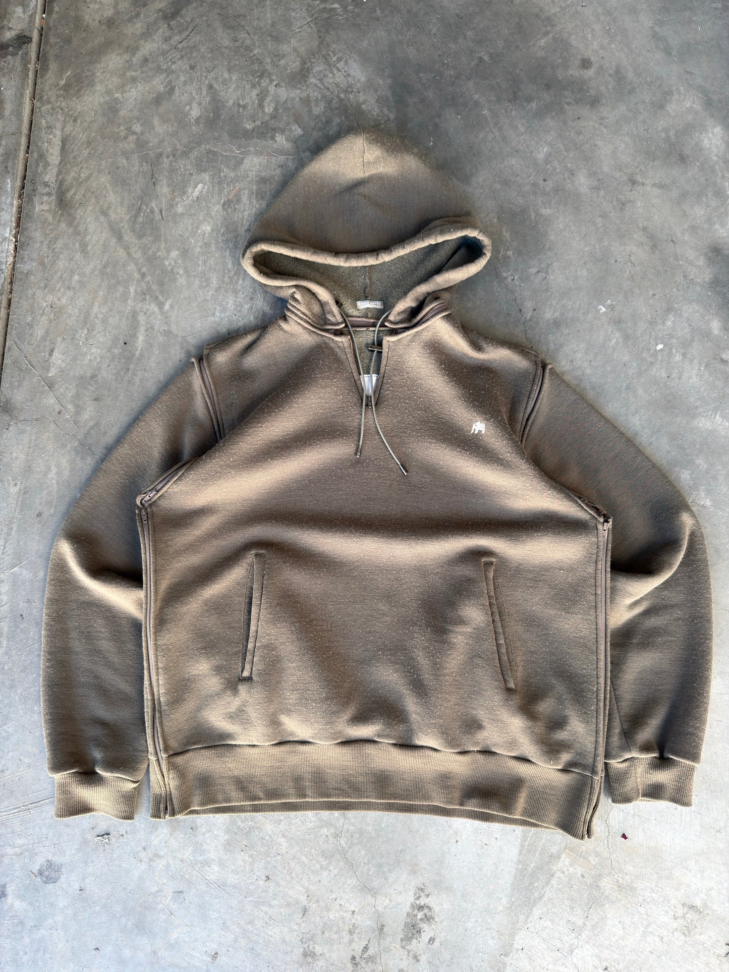 undercover small parts hoodie