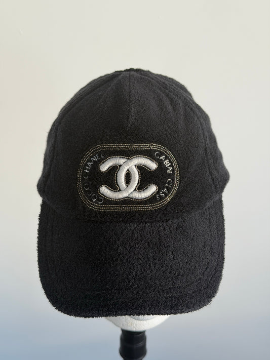 channel terry cloth baseball cap cabin clasp