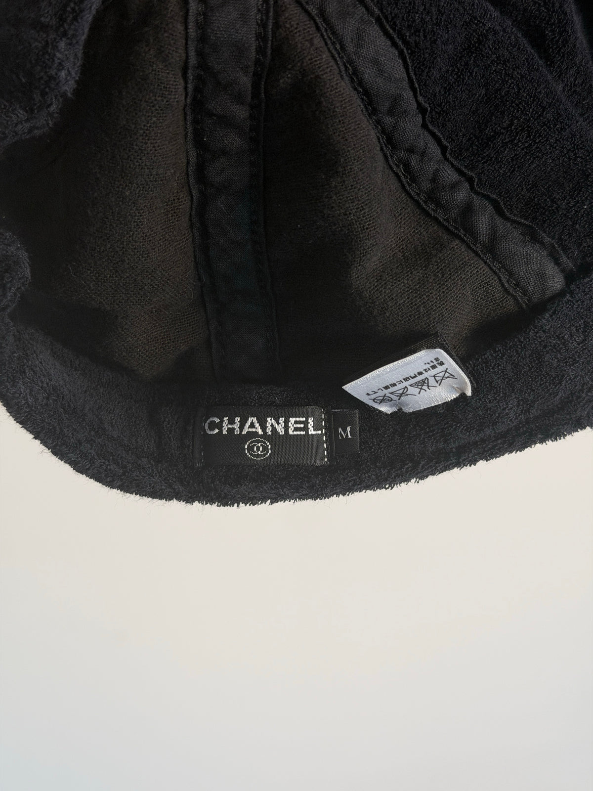 channel terry cloth baseball cap cabin clasp