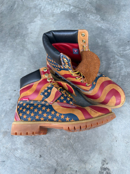 Supreme Timberlands Stars and Stripes