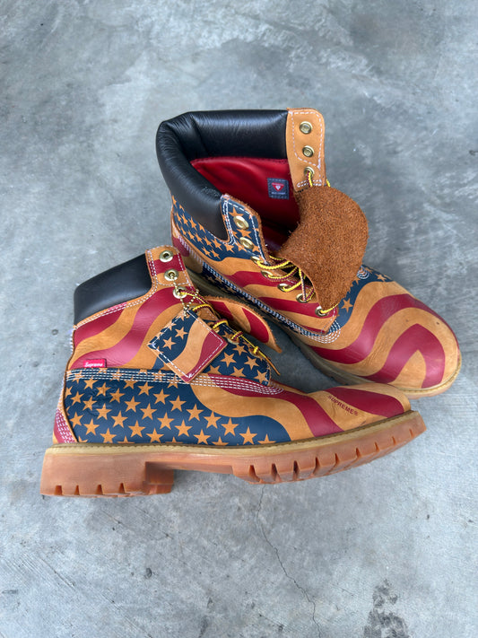 Supreme Timberlands Stars and Stripes