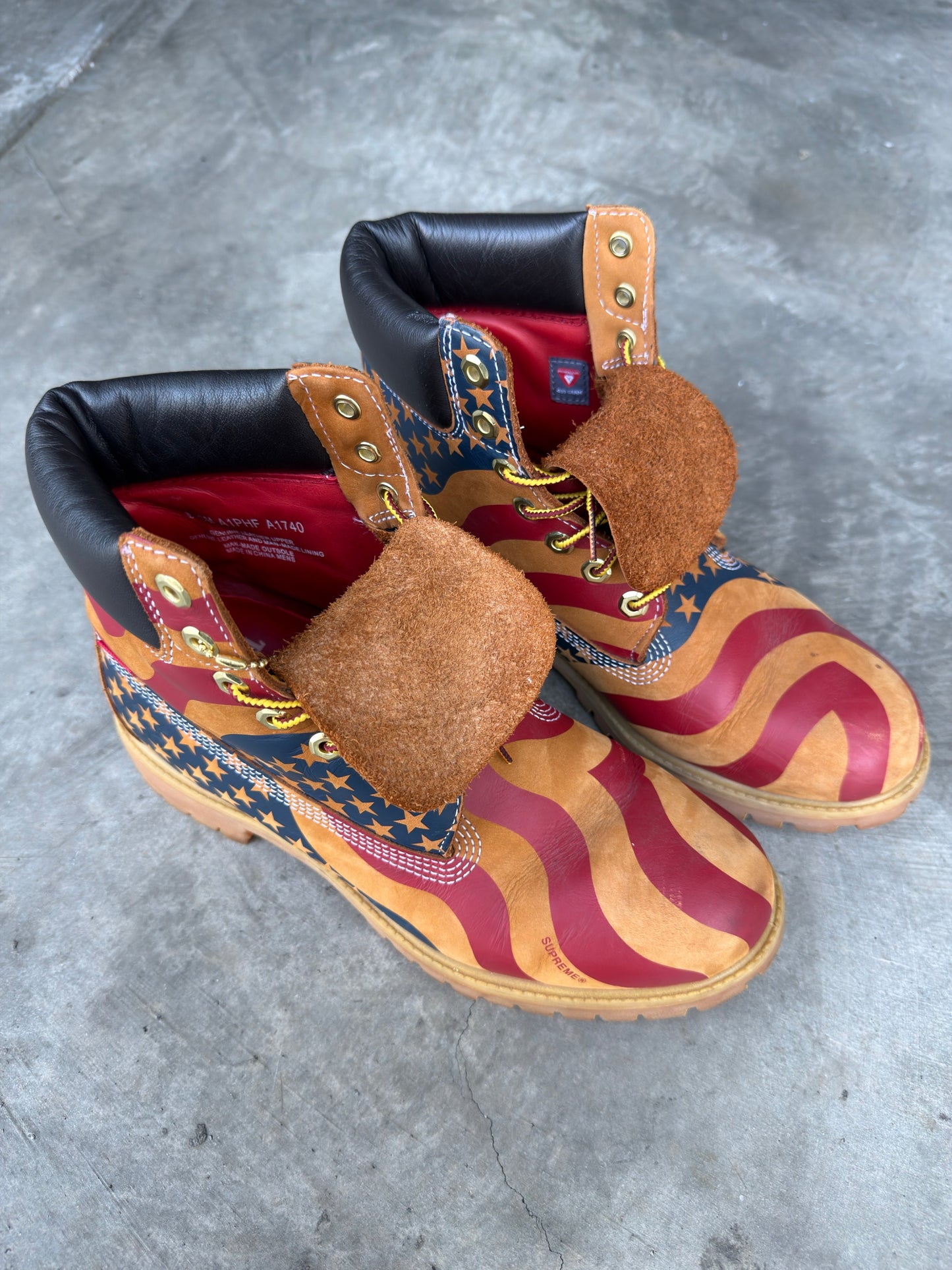 Supreme Timberlands Stars and Stripes