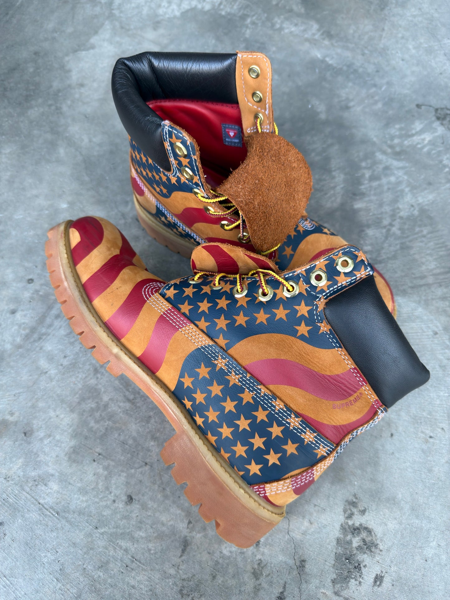 Supreme Timberlands Stars and Stripes